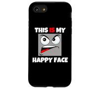 This Is My Happy Face funny cool sarcastic bad attitude Case for iPhone SE (2020) / 7/8