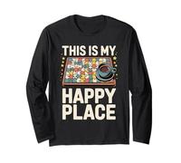 This is My Happy Place Jigsaw Puzzle Coffee Lover Long Sleeve T-Shirt