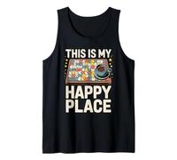 This is My Happy Place Jigsaw Puzzle Coffee Lover Tank Top