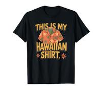 This-is My Hawaiian Summer Retro Design Surf Wave Paradise T-Shirt