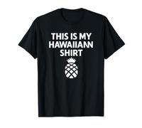 This-is My Hawaiian Summer Retro Design Tropical Floral T-Shirt