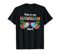 This-is My Hawaiian Summer Retro Design Vintage Palm-Trees T-Shirt