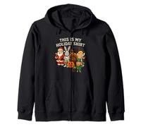 This is my Holiday Zip Hoodie