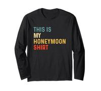 This Is My Honeymoon Shirt Matching Couple Honeymoon Long Sleeve T-Shirt
