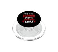 This Is My Horror Movie Watching Shirt Halloween Horror Fan PopSockets PopGrip for MagSafe