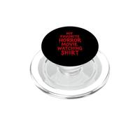 This Is My Horror Movie Watching Shirt Halloween Horror Fan PopSockets PopGrip for MagSafe