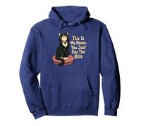This Is My House You Just Pay The Bills Cat Pullover Hoodie