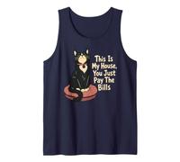 This is My House You Just Pay The Bills Cat Tank Top
