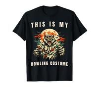 This is My Howling Costume Werewolf Ripping Shirt Meme T-Shirt