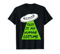 This is My Human Costume - Alien UFO Spaceship Halloween ET T-Shirt