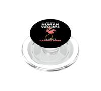 This Is My Human Costume Flamingo Zombie PopSockets PopGrip for MagSafe