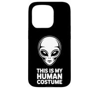This Is My Human Costume Funny Alien Halloween Design Case for iPhone 15 Pro