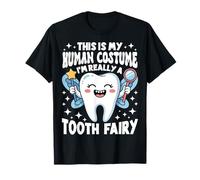 This Is My Human Costume Funny Dentist Tooth Halloween T-Shirt