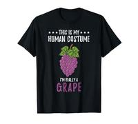 This is My Human Costume Grape Halloween Value Graphic T-Shirt