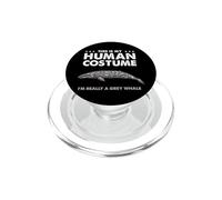 This Is My Human Costume Grey Whale PopSockets PopGrip for MagSafe