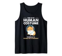 This is My Human Costume Guinea Pig Astronaut Tank Top