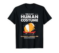 This is My Human Costume Guinea Pig Skating Value Graphic T-Shirt