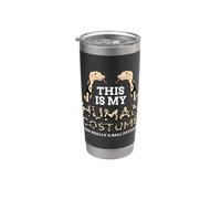 This is My Human Costume I Am Really A Ball Python Halloween Stainless Steel Insulated Tumbler