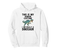 This Is My Human Costume I Am Really A Dinosaur Pullover Hoodie