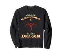 This is my Human Costume I am really a Dragon Sweatshirt