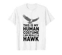 This is My Human Costume I Am Really A Hawk Value Graphic T-Shirt