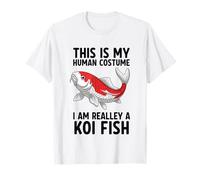 This is My Human Costume I Am Really A Koi Fish T-Shirt
