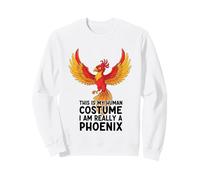 This Is My Human Costume I Am Really A Phoenix Sweatshirt