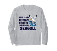 This is My Human Costume I Am Really A Seagull Long Sleeve T-Shirt