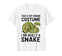 This is My Human Costume I Am Really A Snake T-Shirt