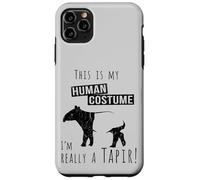 This Is My Human Costume I Am Really A Tapir Silhouette Case for iPhone 11 Pro Max