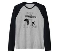 This is My Human Costume I Am Really A Tapir Silhouette Raglan Baseball Tee