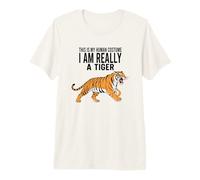 This is My Human Costume I Am Really A Tiger Premium T-Shirt