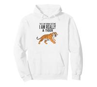 This Is My Human Costume I Am Really A Tiger Pullover Hoodie