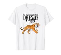 This is My Human Costume I Am Really A Tiger T-Shirt
