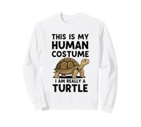 This Is My Human Costume I Am Really A Turtle Sweatshirt