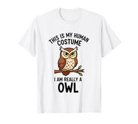 This is My Human Costume I Am Really an Owl T-Shirt