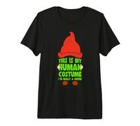 This is My Human Costume I´m A Gnome Yard Garden Gnome Premium T-Shirt