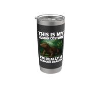 This is My Human Costume I’m A Komodo Dragon Halloween Easy Stainless Steel Insulated Tumbler