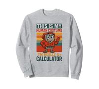 This Is My Human Costume I’m Really a Calculator Sweatshirt