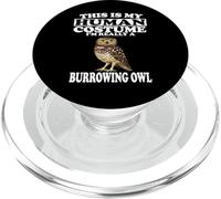 This Is My Human Costume I'm A Burrowing Owl Birds PopSockets PopGrip for MagSafe