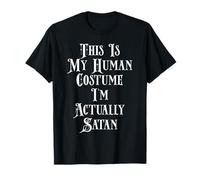 This is My Human Costume I'm Actually Satan T-Shirt