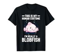 This is My Human Costume I'm Really A Blobfish T-Shirt