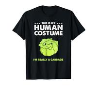 This Is My Human Costume Im Really A Cabbage T-Shirt