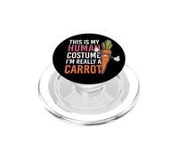 This is My Human Costume I'm Really a Carrot Design PopSockets PopGrip for MagSafe