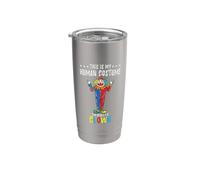 This is My Human Costume Im Really A Clown Halloween Stainless Steel Insulated Tumbler