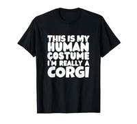 This is My Human Costume I'm Really A Corgi T-Shirt