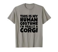 This is My Human Costume I'm Really A Corgi T-Shirt