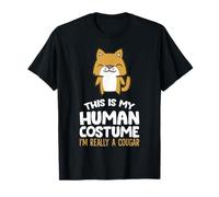 This is My Human Costume I'm Really A Cougar T-Shirt