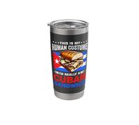 This is My Human Costume I'm Really A Cuban Sandwich Stainless Steel Insulated Tumbler