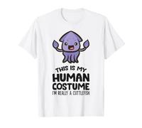 This is My Human Costume I'm Really A Cuttlefish T-Shirt